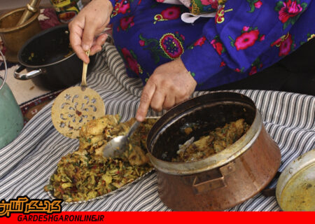 شیرینی نان لوله و غذای بومی و سنتی نان جوش خراسان جنوبی