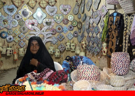 صنایع دستی بلوچستان در خانه هنرمندان