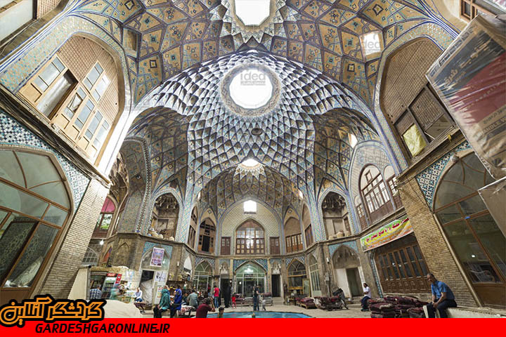 تیمچه «امین الدوله» در بازار تاریخی کاشان شاهکاری از هنر و معماری