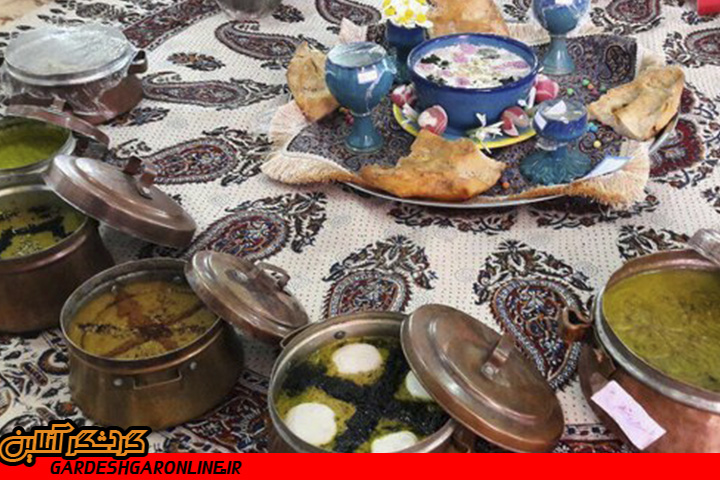 نخستین جشنواره غذا های محلی روستای وندرآباد برگزار شد