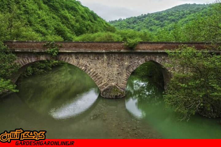 پل تاریخی سیاه‌رود رودبار در مسیر مرمت