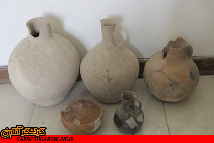 کشف ۳ ظرف سفالی هزاره اول قبل از میلاد در روستای انذر طارم
