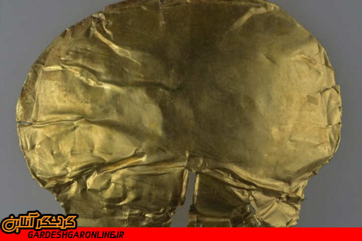 نقاب طلا کشف‌شده در مرکز چین