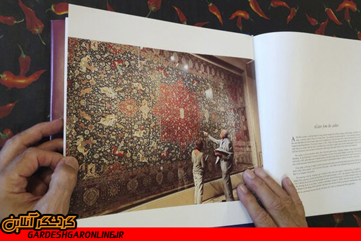 تنها قالی امضادار ایرانی در موزه پتزولی ایتالیاست