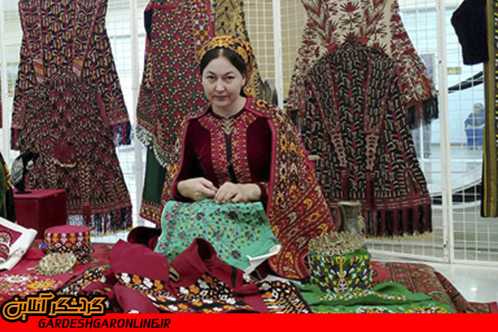 نگاه مردم‌شناسی به سوزن‌دوزی زنان ترکمن
