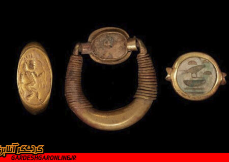 کشف زیورآلات طلای مصریان باستان