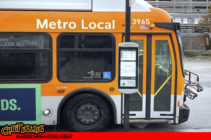 اطلاعات ایستگاه‌های اتوبوس لس‌آنجلس خورشیدی می‌شود