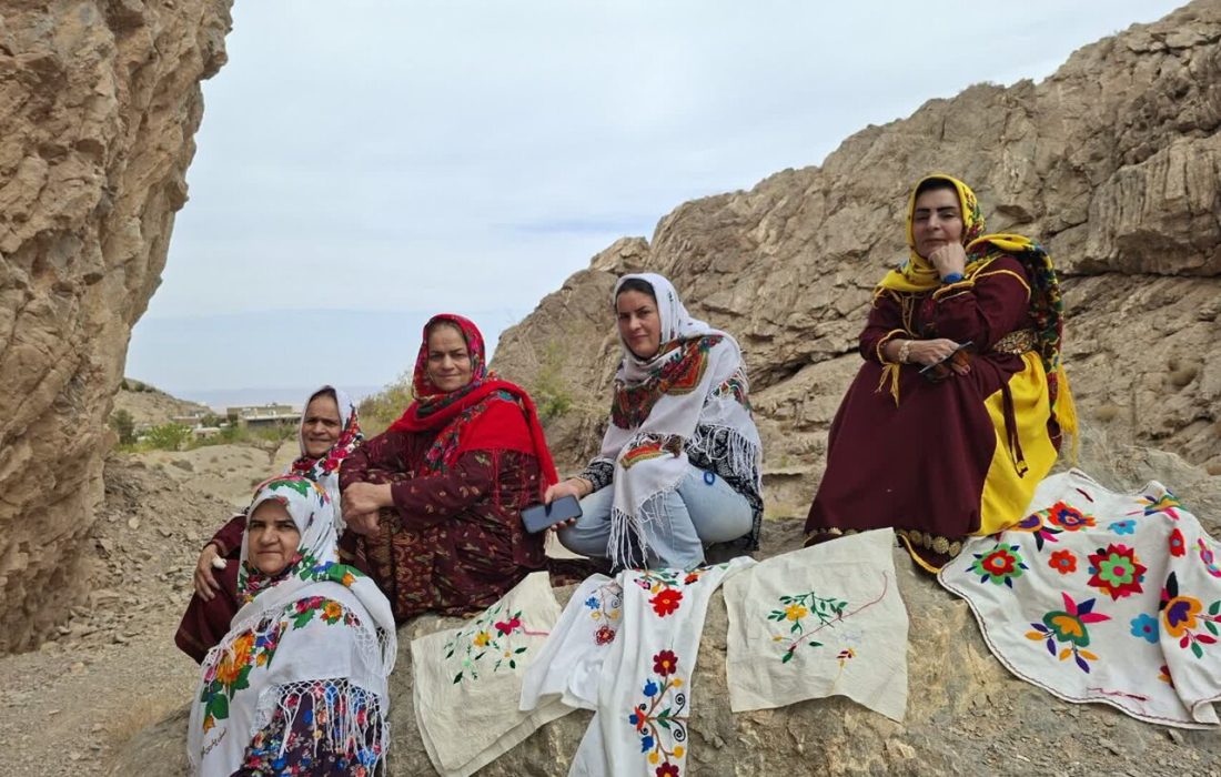 جشن ملی‌شدن گلدوزی قلعه‌بالا