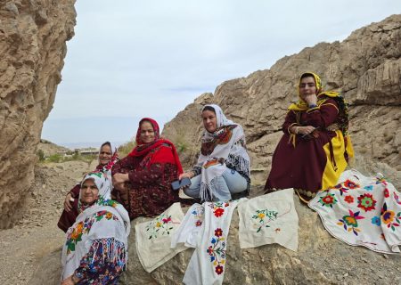 جشن ملی‌شدن گلدوزی قلعه‌بالا